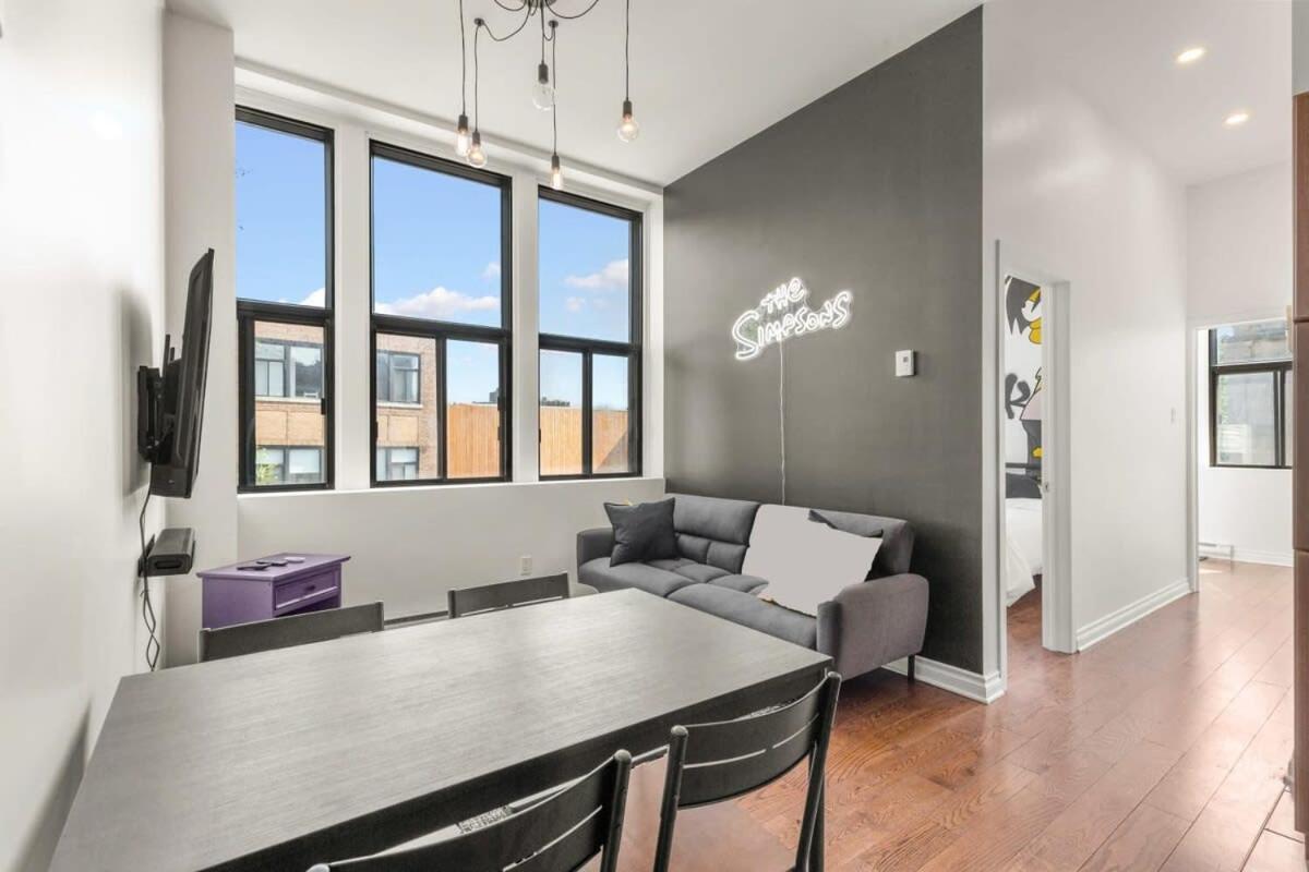 M11 The Simpsons Suite 3Br In The Heart Of Mtl Montreal Ngoại thất bức ảnh