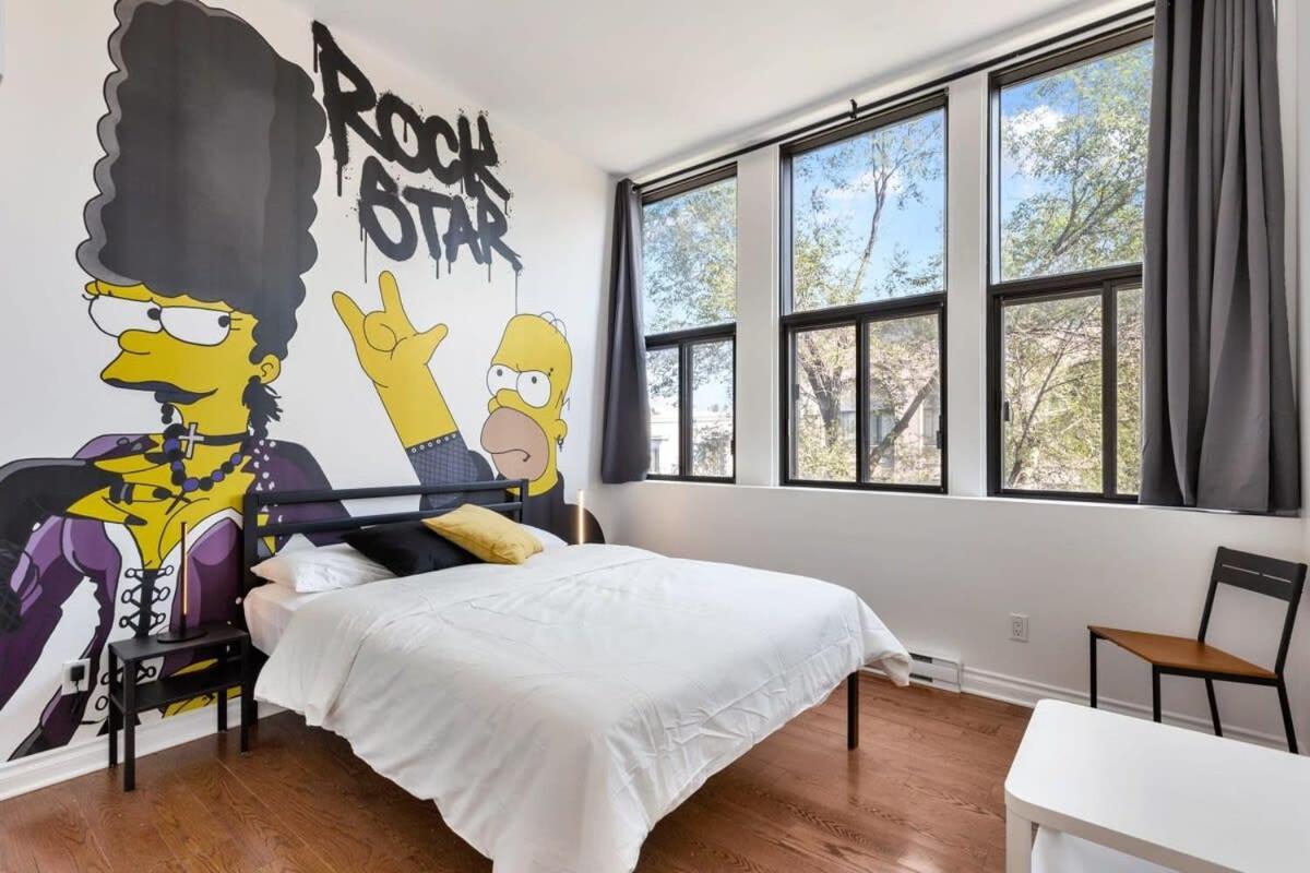 M11 The Simpsons Suite 3Br In The Heart Of Mtl Montreal Ngoại thất bức ảnh